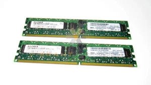 IBM 41Y2762 2GB (2x1GB) PC5300 PC2 DDR2 Server Memory Kit zj - Picture 1 of 5