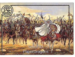 CHRIS ACHILLEOS Serie 1 - Gold Foil Chase Card #64 - No Prisoners - Bild 1 von 1