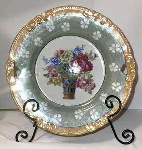 Sammlerteller Blumenstrauß Teller Geschirr Wanddekor Geschirr Deutschland Vintage - Bild 1 von 10