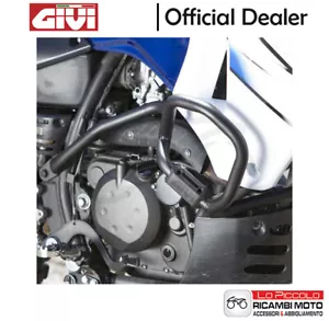 TN421 GIVI BLACK KAWASAKI KLR 650 Enduro 2013 2014 2015 BUMPER PARAMOTOR - Picture 1 of 1