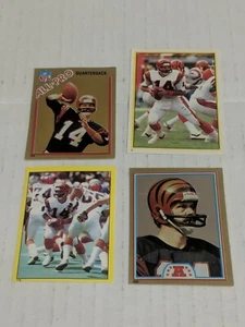 (4) 1982 & 1985 Topps Stickers KEN ANDERSON! Bengals! Augustana Vikings! QB! - Picture 1 of 1