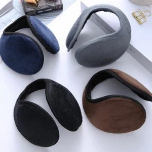 Winter Ear Muffs Fleece Earwarmer Men Women Ears Warmers Behind Head Band AU - Picture 1 of 17
