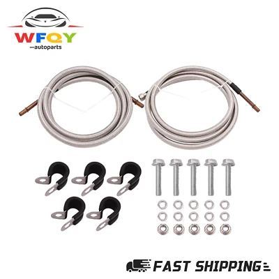 Kit de línea de combustible de acero inoxidable para Chevrolet Silverado 1500 2500 3500 GMC Sierra Foto 1 de 4