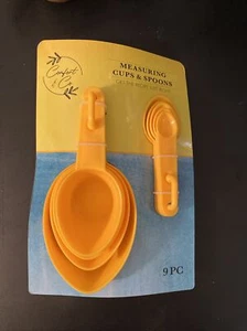 9pc measuring cups & spoons Set! Brand New! - Picture 1 of 2