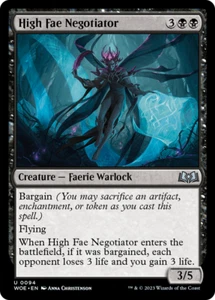 x4 High Fae Negotiator WOE MTG 94 UNCOMMON M/NM 4x - Bild 1 von 1