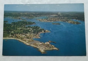 Aerial View Portsmouth, N.H. Postcard (X1) - Picture 1 of 2