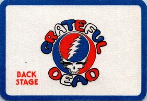 GRATEFUL DEAD Back Stage Pass No Date - Picture 1 of 2