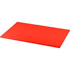 Grunwerg High Density Plastic Chopping Board Red 45 x 30cm