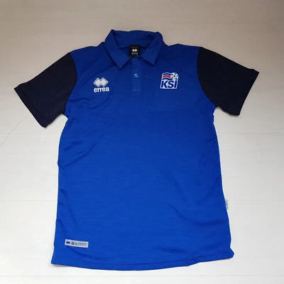 10441/4 ERREA ISLANDA KSI POLO ICELAND Ísland MAGLIA JERSEY T-SKYRTA RUSSIA /30 - Immagine 1 di 2
