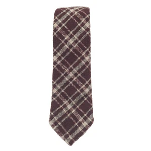 Suitsupply Luxury Tie Plaid Check Wool Made In Italy UV9 - Picture 1 of 8