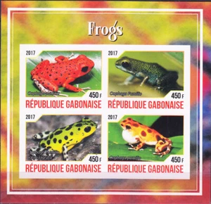 W GABON Y2017 (12) FROGS - Picture 1 of 1