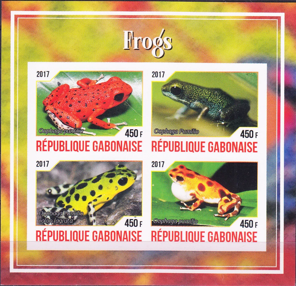 W GABON Y2017 (12) FROGS - Image 1 of 1