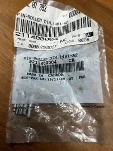 NOS OEM Bombardier Seadoo Roll Pins 211400004 1996-2012 LOT OF 5 - Picture 1 of 2