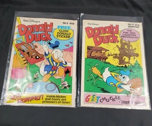 Walt Disneys Donald Duck Monthly Comic Book Magazine London Editions 4 & 11 1988 - Picture 1 of 12
