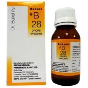 2 X Bakson B28 Weight Drops (30ml) LONG EXPIRY WITH FREE DELIVERY - Picture 1 of 3