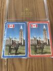 Vintage Canada Souvenir Playing Cards with Plastic Case Set New