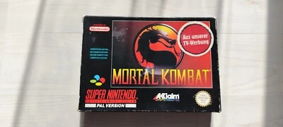 SNES MORTAL KOMBAT in OVP mit Anleitung - Bild 1 von 4