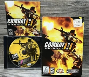 PC Box Game Combat Task Force 121 Windows XP Online Play Military Army 2005 - Picture 1 of 8