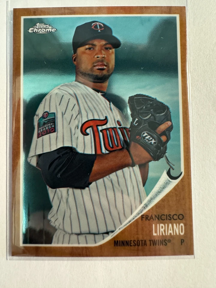 K203,508 - 2011 Topps Heritage Chrome #C172 Francisco Liriano #/1962 - Image 1 of 1