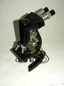 Gros Microscope KRAUSS BBT Paris Années 50 / 60 Appareil Scientifique - Imagen 1 de 5
