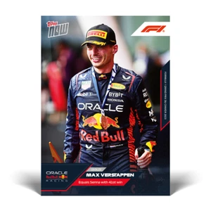 Topps Now Formula 1 2023 - Card 022 - Max Verstappen - Oracle Red Bull Racing - Bild 1 von 2