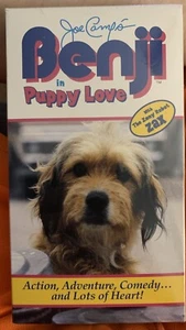 Benji in Puppy Love (VHS, 1983 Best Film Corp.) NEW & SEALED Joe Camp's Benji - Bild 1 von 2