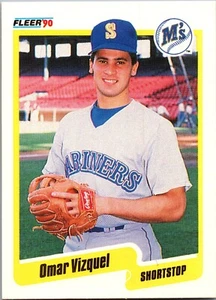1990 Fleer - Omar Vizquel #528 - Picture 1 of 2