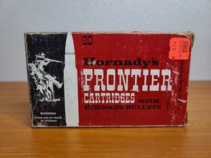 Vintage Hornady's Frontier Cartridges Box 7mm Rem Mag EMPTY - Picture 1 of 5
