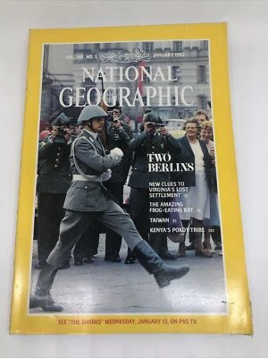 National Geographic Magazine January 1982 Berlin Wolstenholme  - Image 1 of 4