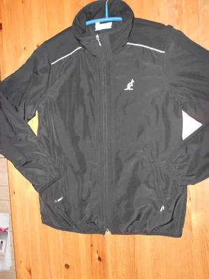 Trainingsanzug Tennisanzug Freizeitanzug Sportanzug Australian schwarz Gr.40 - Bild 1 von 4