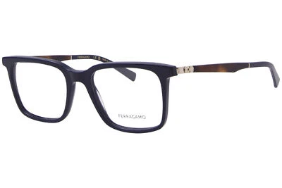 Anteojos Salvatore Ferragamo SF2969 414 para hombre azul marino borde completo 53 mm Foto 1 de 4
