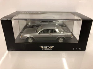 MITSUBISHI SAPPORO MKI COUPE SILVER 1982 NEO 43440 1/43 LHD LEFT HAND DRIVE - Foto 1 di 3