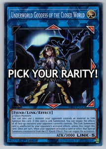 Unterweltgöttin der geschlossenen Welt Yugioh RA02-DE045 - WÄHLE DEINE RARITÄT NM - Bild 1 von 15