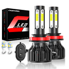 For Nissan Juke F15 - 2X H11 Led Headlight Bulbs Kit Low Beam Super Bright 6000K