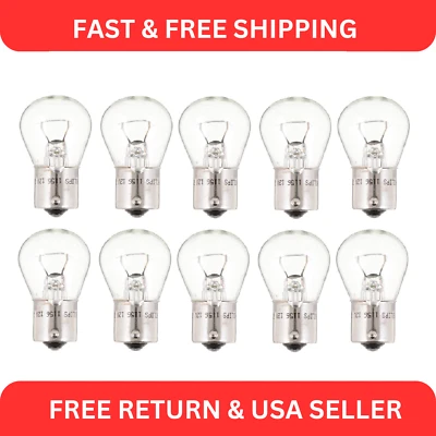 🔥Phillips 1156 10x 迷你灯泡标准透明 12V-27W 适用于宝马 E3 雪佛兰福特 GMC🔥 — 第 1/2 张图片