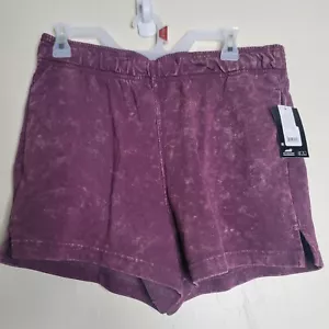 Avia Women's Acid Washed Shorts Size Med 8/10 Cotton Blend NEW ActiveWear - Picture 1 of 6