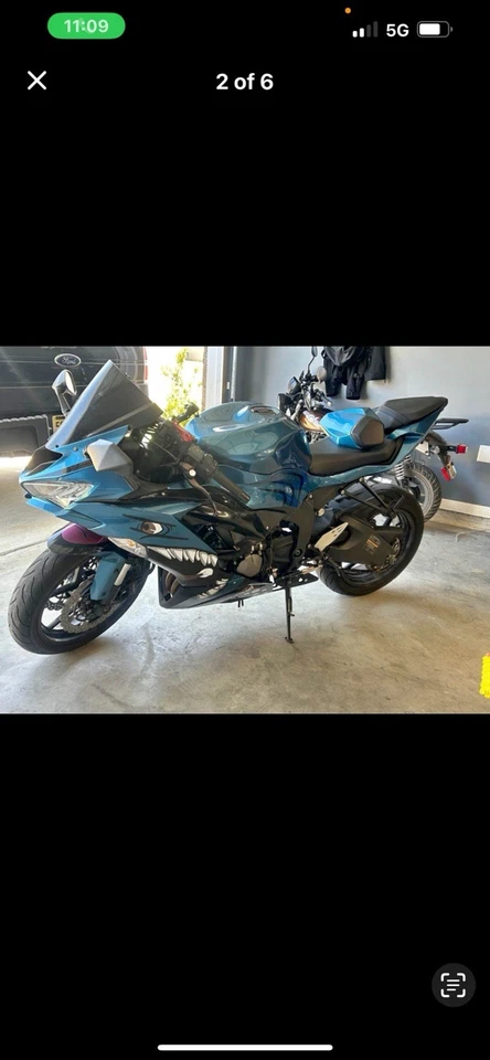 Juego completo de carenados Zx636 2019-2023 Foto 1 de 1