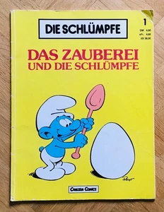 Die SCHLÜMPFE 1 / DAS ZAUBEREI und Die SCHLÜMPFE / CARLSEN COMICS / 1982 - Bild 1 von 6