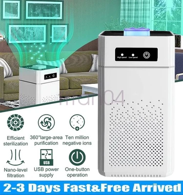 Air Purifiers For Large Room Medical Grade HEPA Air Purifier Smoke Odor Pet Home - Image 1 of 4