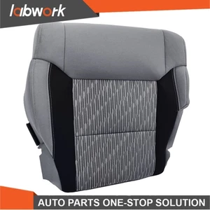 Labwork Front Passenger Bottom Seat Cover For Toyota Tundra 2014-2021 Cloth Gray - Picture 1 of 14