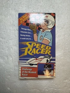 Vtg Speed Racer Challenge of the Masked Racer VHS 1990 Tape - Picture 1 of 12
