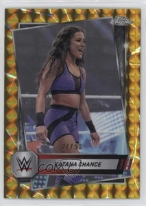 2025 Topps cromo WWE oro refractor geométrico/50 Katana Chance #199 - Imagen 1 de 3
