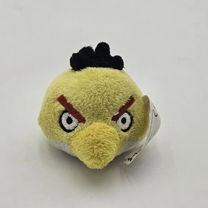 Angry Birds Finger Puppet Pencil Topper Plush Toy Yellow Bird - Picture 1 of 6