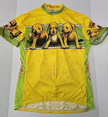 Puppy Love - Women's Primal Wear Cycling Jersey  Women's Size L - Image 1 of 4