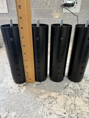 Leggett & Platt регулируемое основание ножки кровати 8 «- 13» набор из 4 черный - Изображение 1 из 4