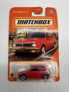 Matchbox 1976 Honda Civic 2022 #21/100 Red New - Picture 1 of 2