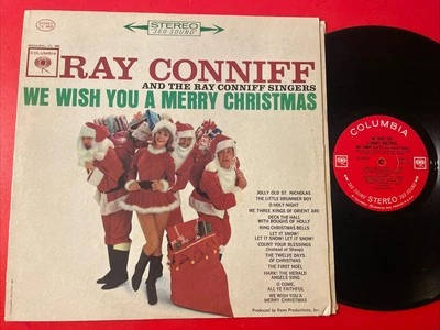 Ray Conniff We Wish You A Merry Christmas LP Columbia 2 Eye Stereo Original EX!! - Image 1 of 4
