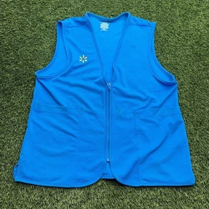 Walmart Employee Uniform Vest Womens Large L Blue - Picture 1 of 7