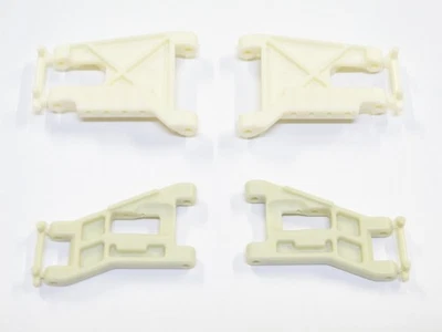 NEW ASSOCIATED RC10 4WD TEAM CAR Arms Set Front & Rear WHITE AH1 - Image 1 of 3