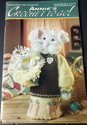 Annie's Crochet To Go! Magazine February/March 1999 Issue No. 115 Easter - Image 1 of 3